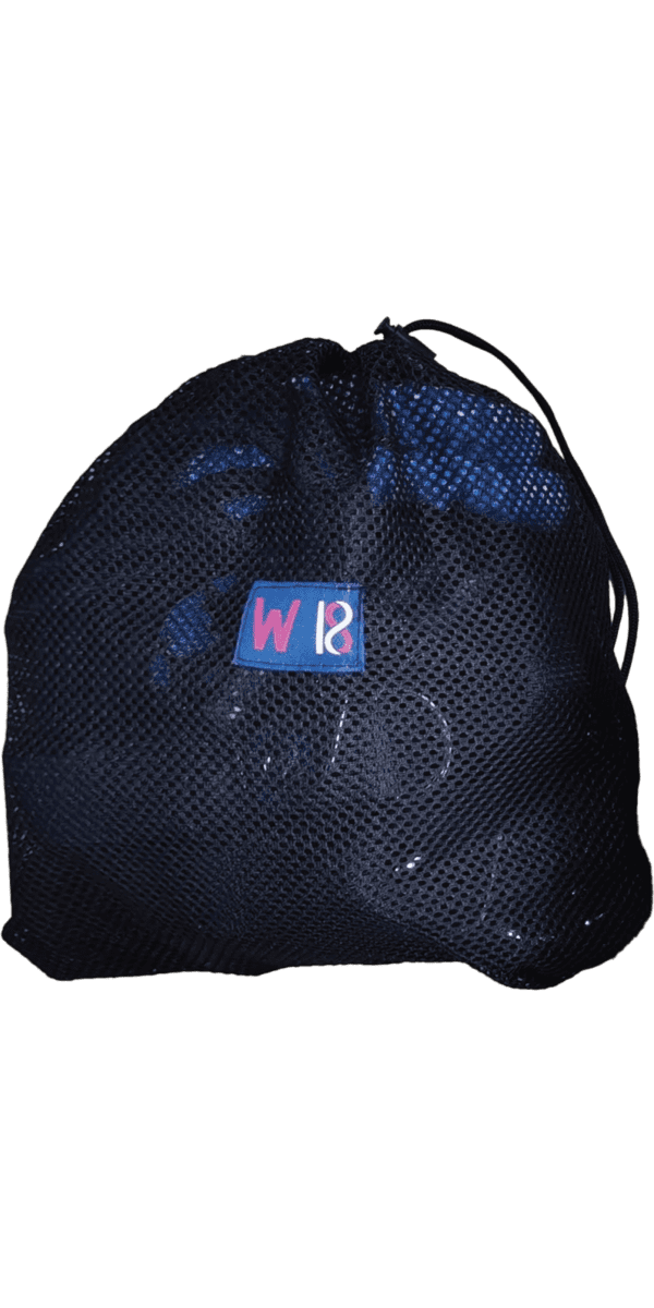 A black bag with the word " work " on it.